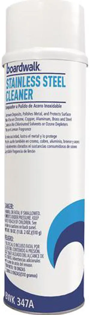 BWK347AEA Stainless Steel Cleaner & Polish, Lemon, 18oz Aerosol