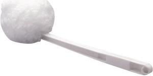 Boardwalk BWK00160EA Toilet Bowl Mop, 4 1/2" Polypropylene, 12" Plastic Handle