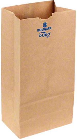 General 30908 Grocery Paper Bags, Extra Heavy-Duty, Kraft, 8#