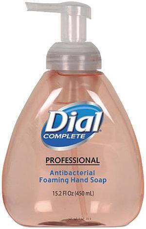 Dial 98606 Professional Antimicrobial Foaming Hand Soap, Original Scent, 15.2oz, 4/Carton, 1 Carton