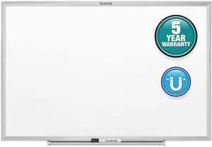 Quartet SM531 Classic Magnetic Whiteboard, 24 x 18, Silver Aluminum Frame, 1 Each
