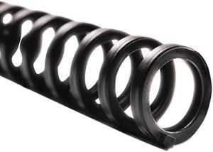 Swingling GBC 2514517 ProClick Easy Edit Spines, 5/8" Diameter, 110 Sheet Capacity, Black, 100/Box
