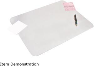 Artistic 60240MS Non-Glare Antimicrobial Desk Pad Organizer with Exclusive Microban Antimicrobial Protection, Frosted
