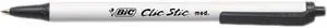 BIC CSM241-BK Clic Stic Ballpoint Retractable Pen