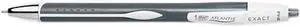 BIC VCGN11BK Atlantis Exact Retractable Ballpoint Pen, Black Ink, 0.8 mm Fine Point, 1 Dozen