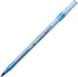 BIC GSM11BEBD Medium Pen Point, Blue, Frost Barrel, 72 / Bundle