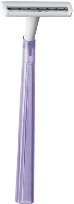 BIC STWP102 Silky Touch Women's Disposable Razor, 2 Blades, Assorted Colors, 10/Pack
