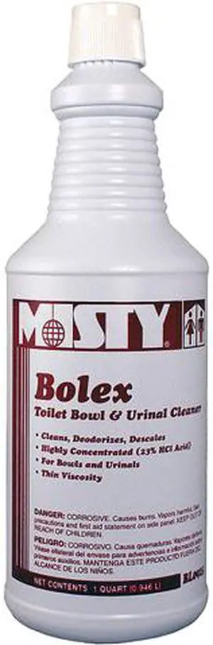 Misty 1038799 Bolex 23 Percent Hydrochloric Acid Bowl Cleaner, Wintergreen