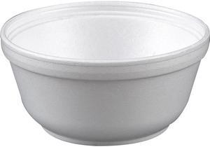 Dawn 12B32 Insulated Foam Bowls, 12oz, White, 50/Pack, 12 Packs/Carton, 1 Carton