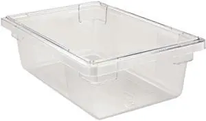 Rubbermaid Commercial RCP 3309 CLE Clear Boxes, Polycarbonate, Each