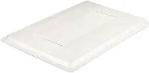 Rubbermaid Commercial RCP 3302 CLE Food/Tote Box Lids, 26" x 18", Clear