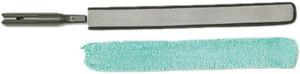 Rubbermaid Commercial FGQ85000BK00 Hygen Quick Connect Flexi Wand, With Microfiber Dusting Sleeve