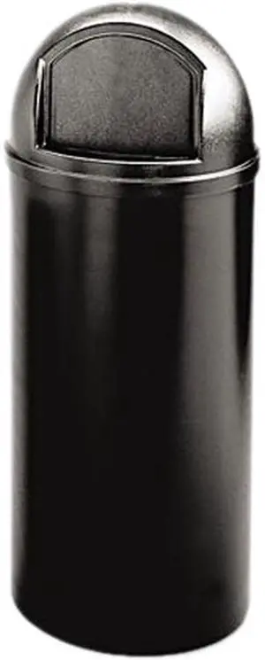 Rubbermaid Commercial 817088 BLA Marshal Classic Container 25 Gal.