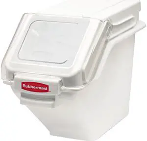 Rubbermaid Commercial RCP 9G57 WHI Prosave 100 Cup Ingredient Bin w/ Scoop