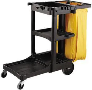 Rubbermaid Commercial RCP 9T80 YEL High Capacity Replacement Bag, 34 gal, 17.50" x 10.50" x 33", Vinyl, Yellow