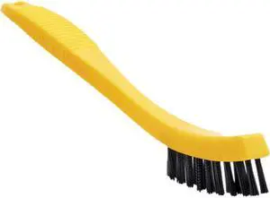 Rubbermaid Commercial 9B5600BKCT Tile/Grout Brush - 0.80" Plastic Bristle - 8.5" Overall Length