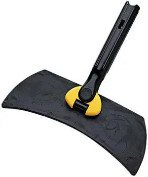 Rubbermaid Commercial RCP Q855 Microfiber Flexi Frame, 13 1/8w x 5 3/8d, Black