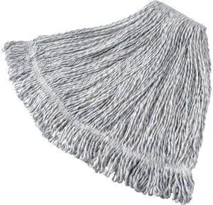 Rubbermaid Commercial A413CT 1" Headband Finish Wet Mop - Synthetic Yarn