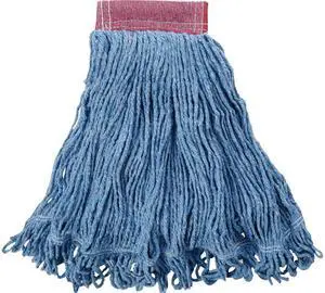 Rubbermaid Commercial D253BLUCT 5" Headband Large Blend Mop - Synthetic Yarn