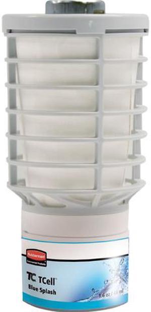 Rubbermaid Commercial 402112CT Blue Splash TCell Dispenser Refill - 6000 ft3 - 1.6 fl oz (0.1 quart) - Blue Splash - 90 Day