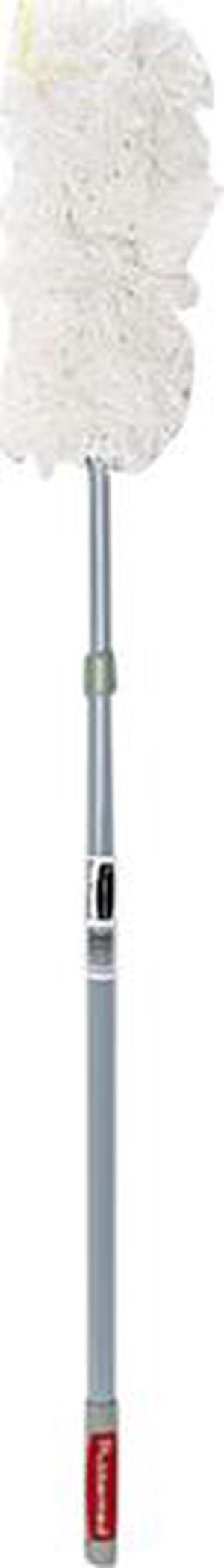 Rubbermaid Commercial T11000GY HiDuster Dusting Tool with Straight Lauderable Head, 51" Extension Handle