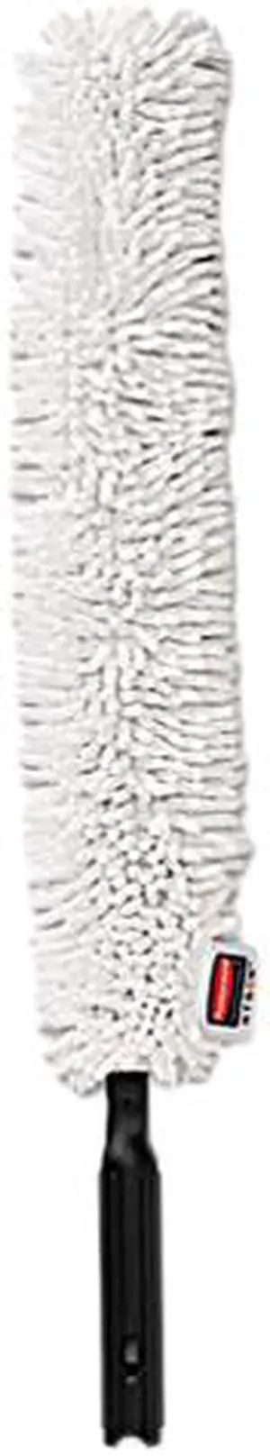 Rubbermaid Commercial Q852WHI Quick Connect Flexi Wand Duster - 22" Length - MicroFiber