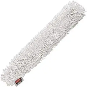 Rubbermaid Commercial Q853WHI Hygen Flexi Wand Dusting Sleeve - 22" Length - MicroFiber