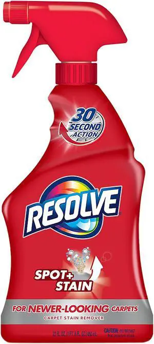Reckitt Benckiser 19200-00601 Resolve Triple Oxi Advanced Trigger Carpet Cleaner, 22 oz Bottle