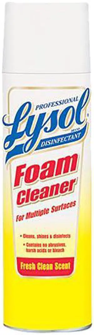 Reckitt Benckiser 36241-02775 Professional LYSOL Brand Disinfectant Foam Cleaner, 24 oz. Aerosol, 12/Carton