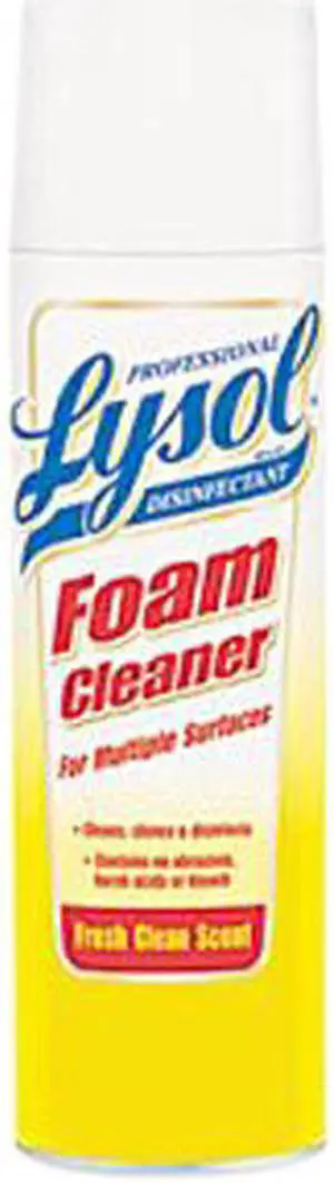 Reckitt Benckiser 02775CT Professional LYSOL Brand Disinfectant Foam Cleaner, 24 oz. Aerosol, 12/Carton