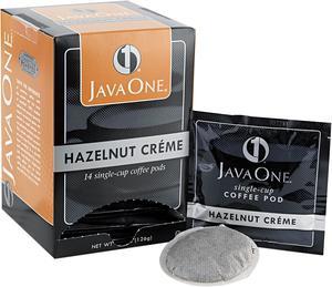 Java Trading Corporation 39870506141 Coffee Pods, Hazelnut Creme, Single Cup, 14/Box