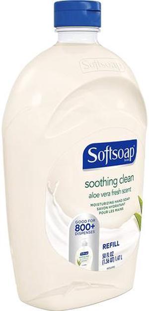 Soft soap US05264A Moisturizing Hand Soap Refill with Aloe, Fresh, 50 oz.