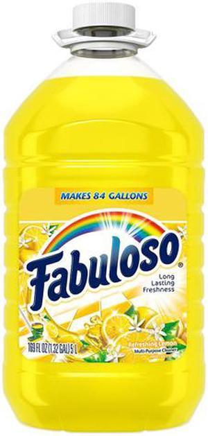 Fabuloso MX06813A Multi-use Cleaner, Lemon Scent, 169 oz Bottle, 3/Carton
