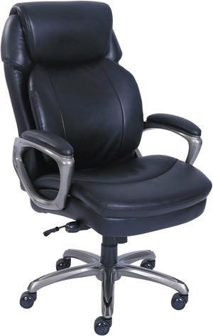 SertaPedic 48965 High-Back Executive Chair, Black