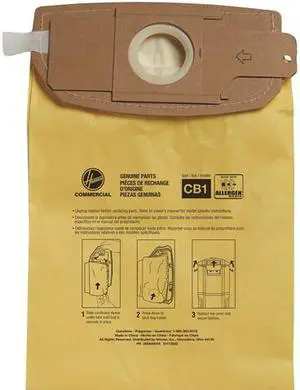 Hoover AH10273CT 6-quart Hush Tone Vacuum Allergen Bag