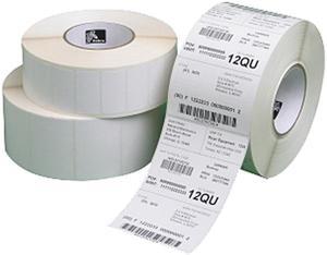 Zebra 10012148 4.125" x 1.1875" 8000D Labels - 1 Case (4 Rolls)