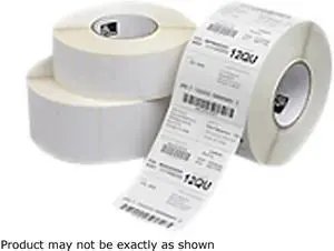 Zebra 10015342 2.25"x2" Z-Select 4000D Labels - 1 Case (12 Rolls)