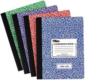 Tops 63794 Wide Ruled Composition Books