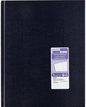 Blueline A10.82 Executive Notebook, Medium/College Rule, Blue Cover, 10 3/4 x 8 1/2, 75 Sheets