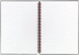 Black n' Red - K67030 Twinwire Hardcover Notebook, Legal Rule, 8-1/2 x 11, White, 70 Sheets