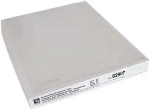 C-line 62907 No-Hole Sheet Protector, clear, 11 x 8 1/2