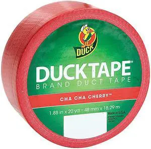 Duck Colored Duct Tape
1.88" Width x 60 ft Length - 1 / Roll - Red