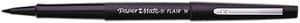 Paper Mate PAP1921070  Flair Felt Tip Marker Pen Black Ink Medium 36 per Box