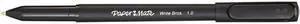 Paper Mate 4621401C Write Bros. Stick Ballpoint Pen Value Pack, 1mm, Black Ink/Barrel, 60/Pack