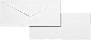 Business Source 04467 Business Envelope, #10, 28lb, White Wove, 500/Box