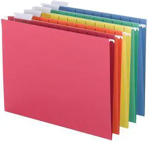 Business Source 5215AST 1/8-cut Tab Slots Hanging File Folder