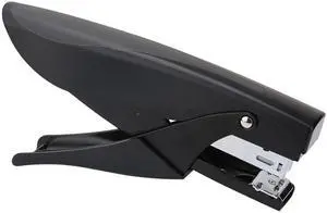 Universal UNV43108 Deluxe Plier Stapler, 20-Sheet Capacity, 0.25" Staples, 1.75" Throat, Black