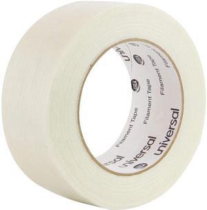 Universal UNV31648 350# Premium Filament Tape, 3" Core, 1.89" x 60yds, Clear Universal UNV31648 350# Premium Filament Tape, 3" Core, 1.89" x 60yds, Clear