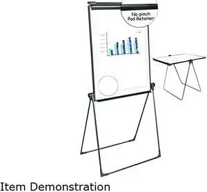 Universal UNV43030 Foldable Double-Sided Dry Erase Easel, Two Configurations