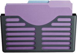Universal UNV08162 Recycled Plastic Cubicle Single File Pocket